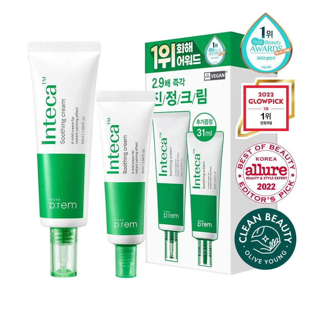 MAKE P:REM Inteca Soothing Cream product image
