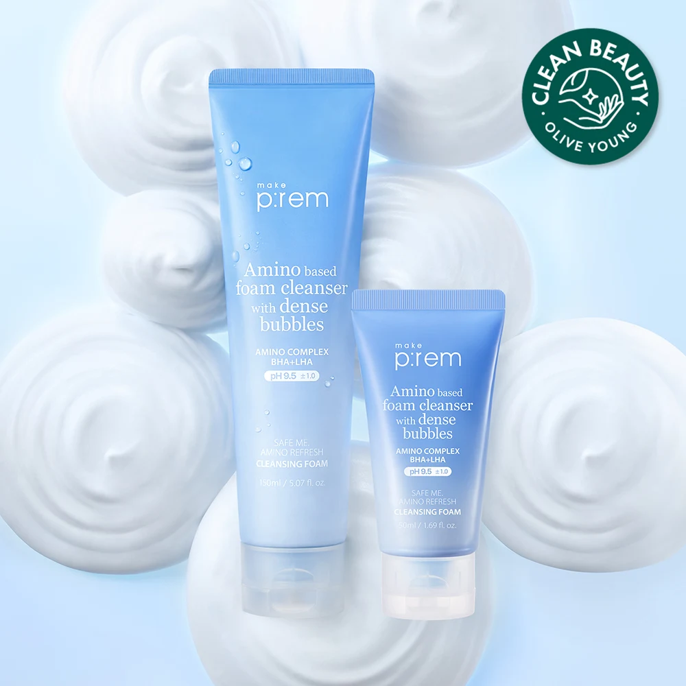 MAKE P:REM Safe Me Amino Refresh Cleansing Foam product image