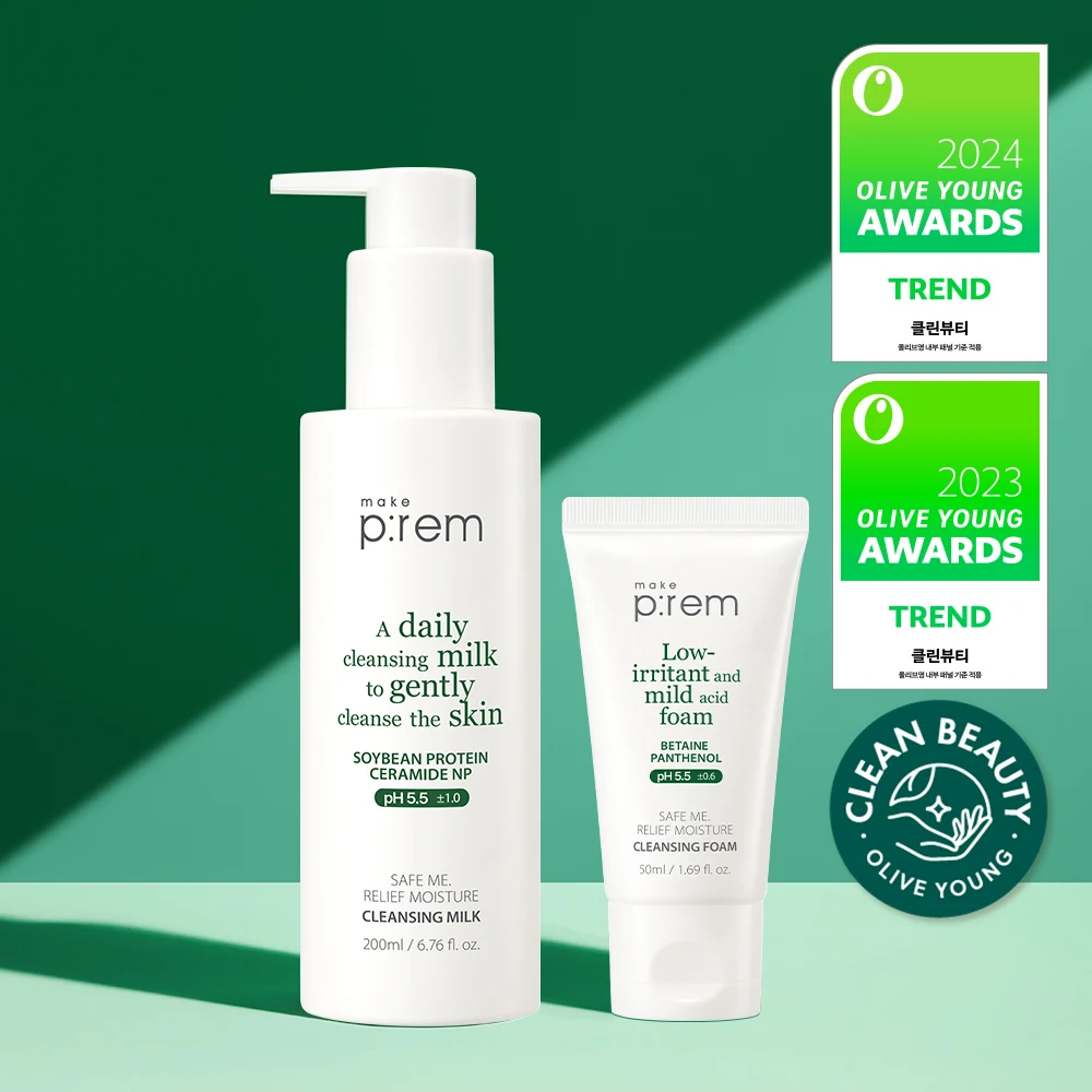 MAKE P:REM Safe Me Relief Moisture Cleansing Milk product image