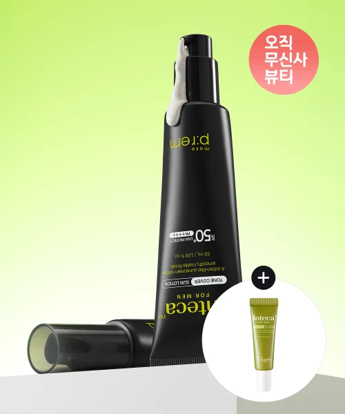 MAKE P:REM Inteca For Men Tone Cover Sun Lotion