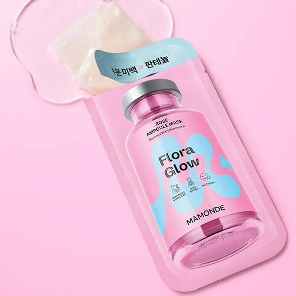 Mamonde Flora Glow Rose Ampoule Sheet Mask product image