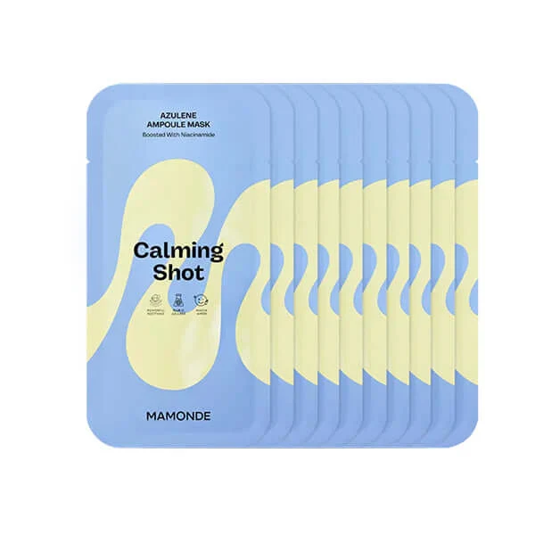 Mamonde Calming Shot Azulene Ampoule Mask 10-Pack product image