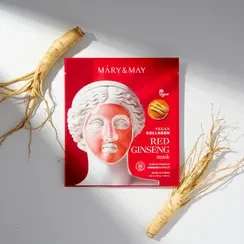 Mary & May Vegan Collagen Red Ginseng Sheet Mask
