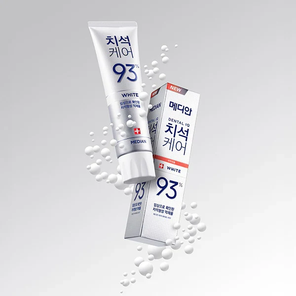MEDIAN Tartar White Toothpaste, 3-Pack