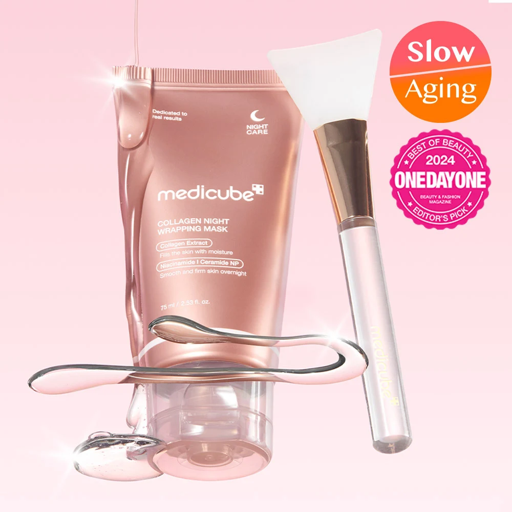 Medicube Collagen Night Wrapping Mask with Jelly Brush product image