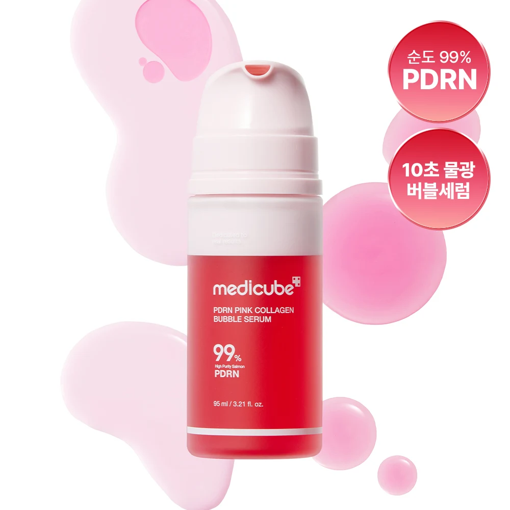 Medicube PDRN Pink Collagen Bubble Serum product image