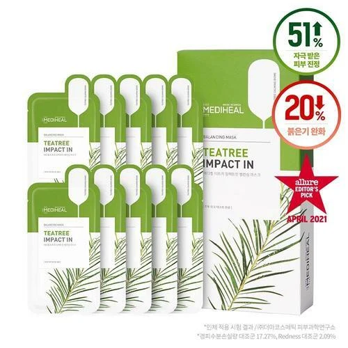 Mediheal Tea Tree Impact Balancing Sheet Mask product image
