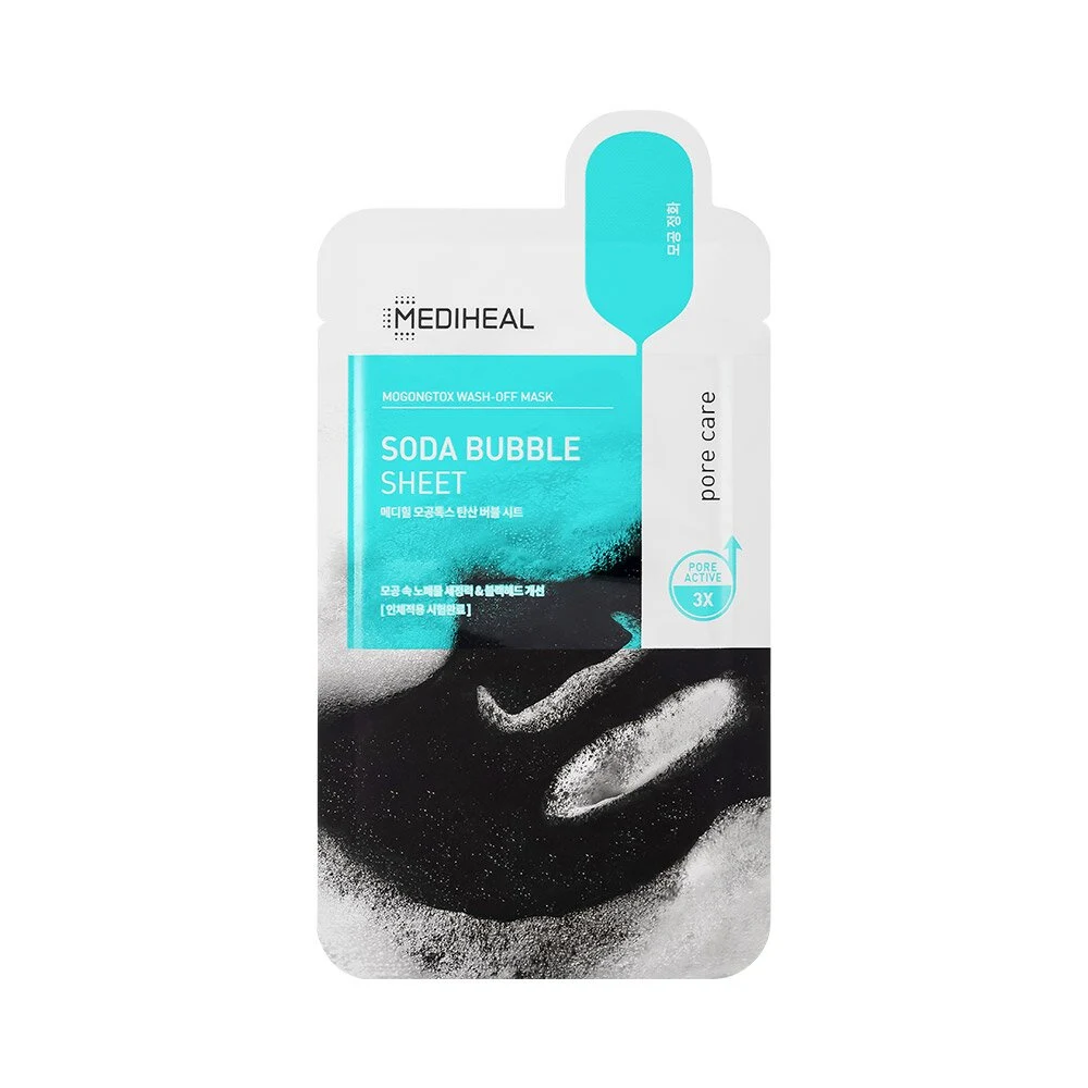 Mediheal Mogongtox Soda Bubble Wash-Off Sheet Mask product image