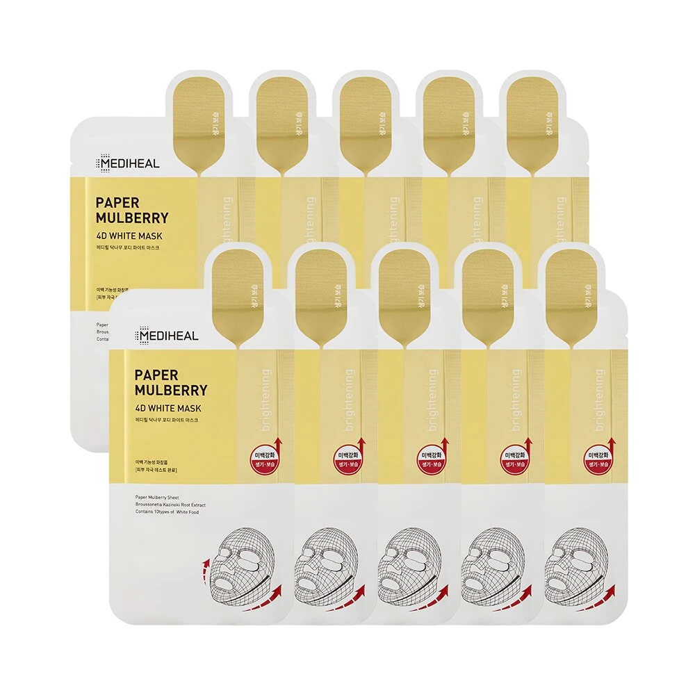 Mediheal Paper Mulberry 4D White Sheet Mask 10-Pack product image