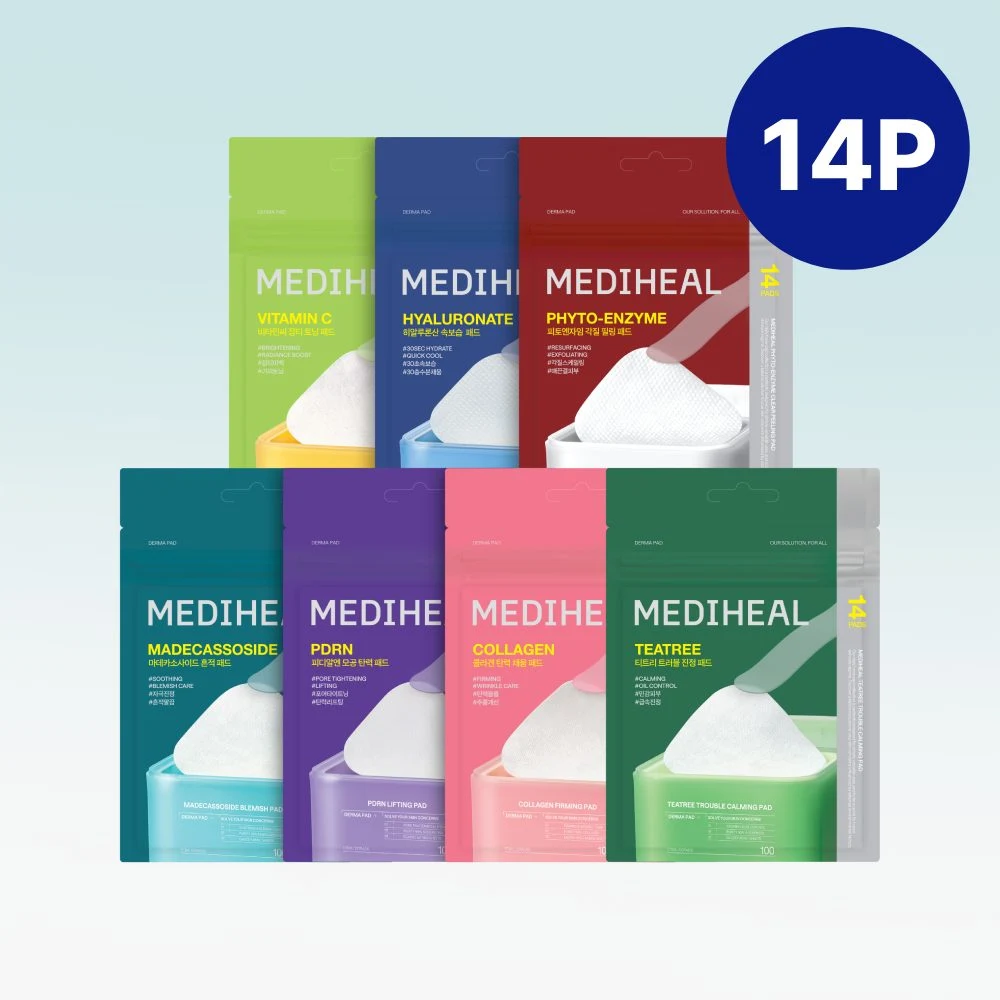 Mediheal 14-Piece Facial Pad product image