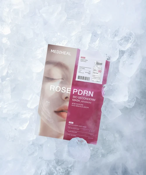Mediheal Rose PDRN Bio Second Derm Pore Elasticity Sheet Mask 10-Pack product image