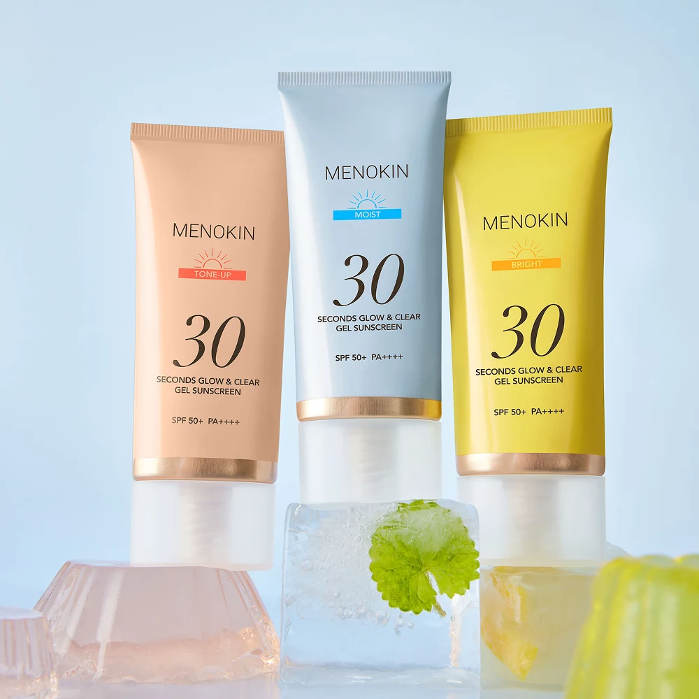 Menokin Seconds Glow & Clear Gel Sunscreen