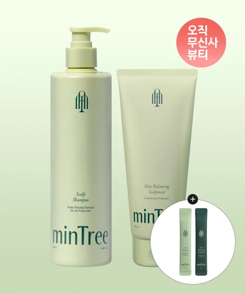 Mintree Hair Loss Care Scalp Shampoo and Scalp Treatment