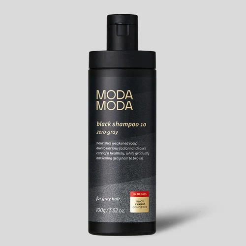 Modamoda Zero Gray Black 10 Gray Hair Care 3rd Generation Shampoo product image