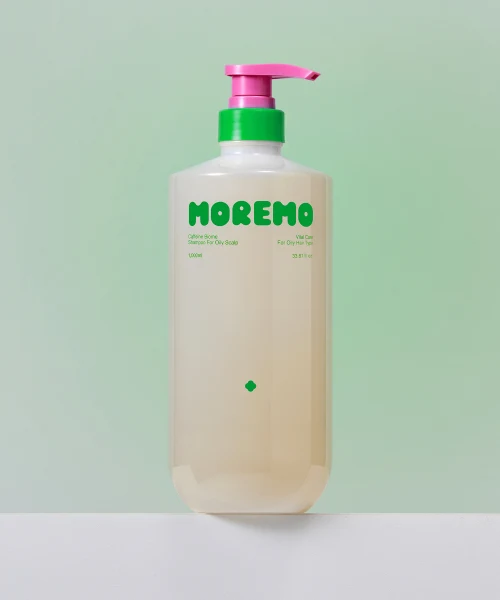 moremo Caffeine Biome Shampoo for Oily Scalp