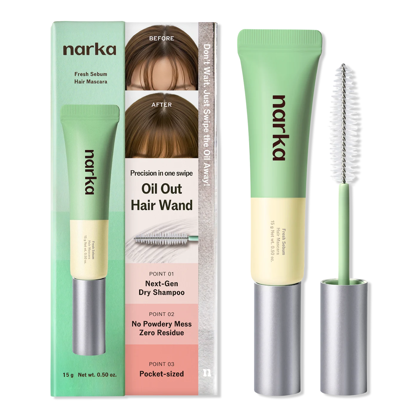 narka Fresh Sebum Hair Mascara product image