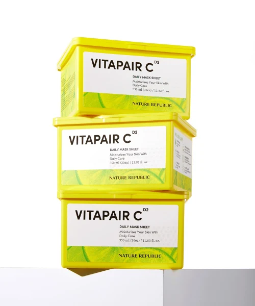 NATURE REPUBLIC Vita Pair C Daily Pull-Out Sheet Mask Pack