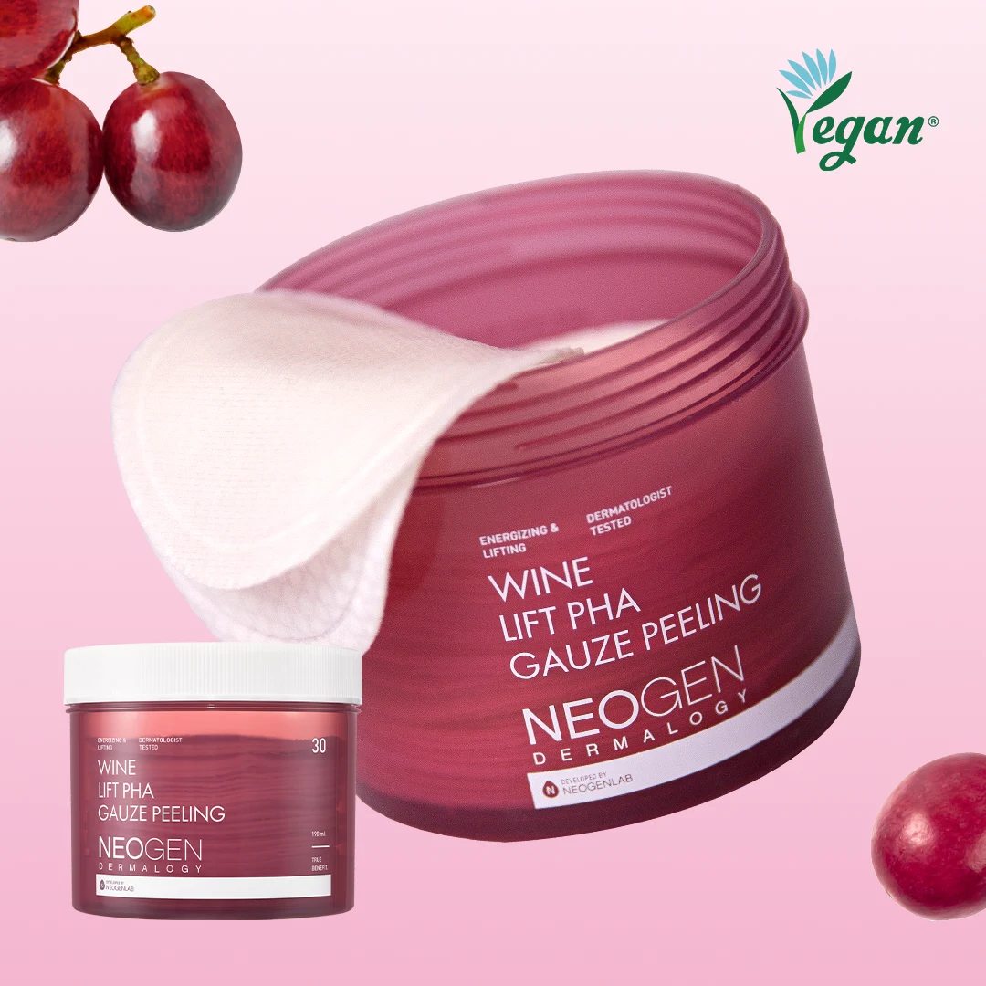 NEOGEN Dermalogy Wine Lift PHA Gauze Peeling Pads product image