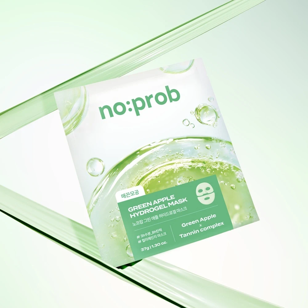 NoProb Green Apple Hydrogel Sheet Mask