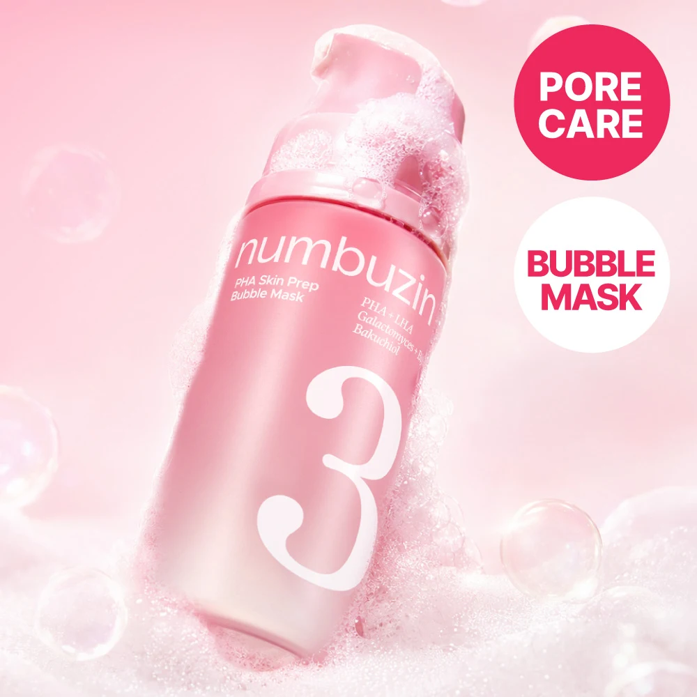 numbuzin PHA Skin Prep Bubble Mask