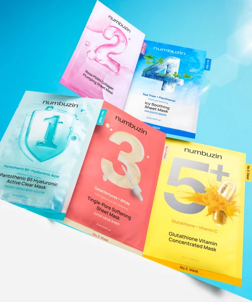 numbuzin 10-Piece Sheet Mask, Choose 2 Types from No. 1-5 product image