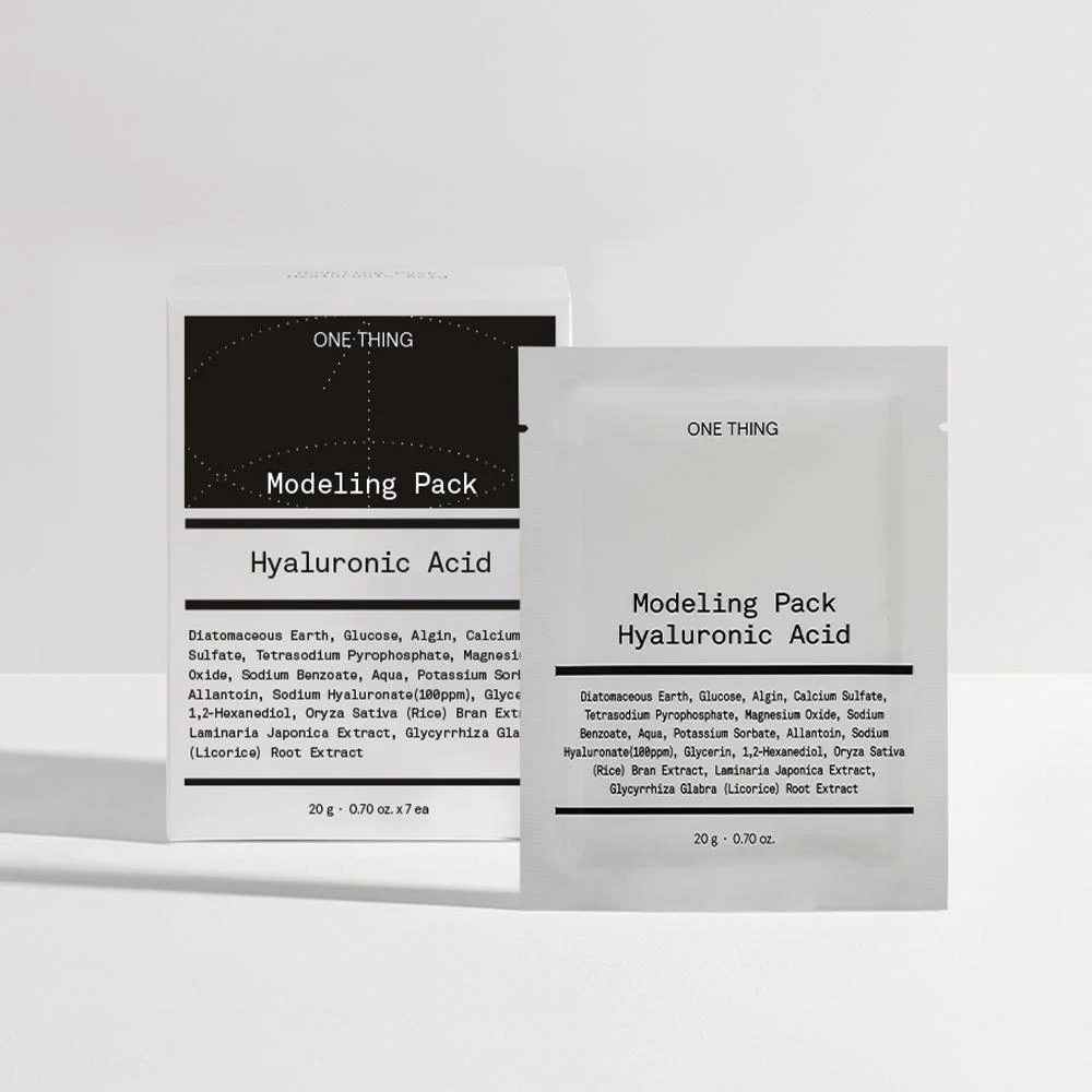 One Thing Hyaluronic Acid Modeling Mask Pack
