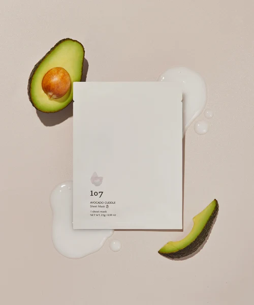 Oneoseven Avocado Cuddle Sheet Mask 5-Pack product image