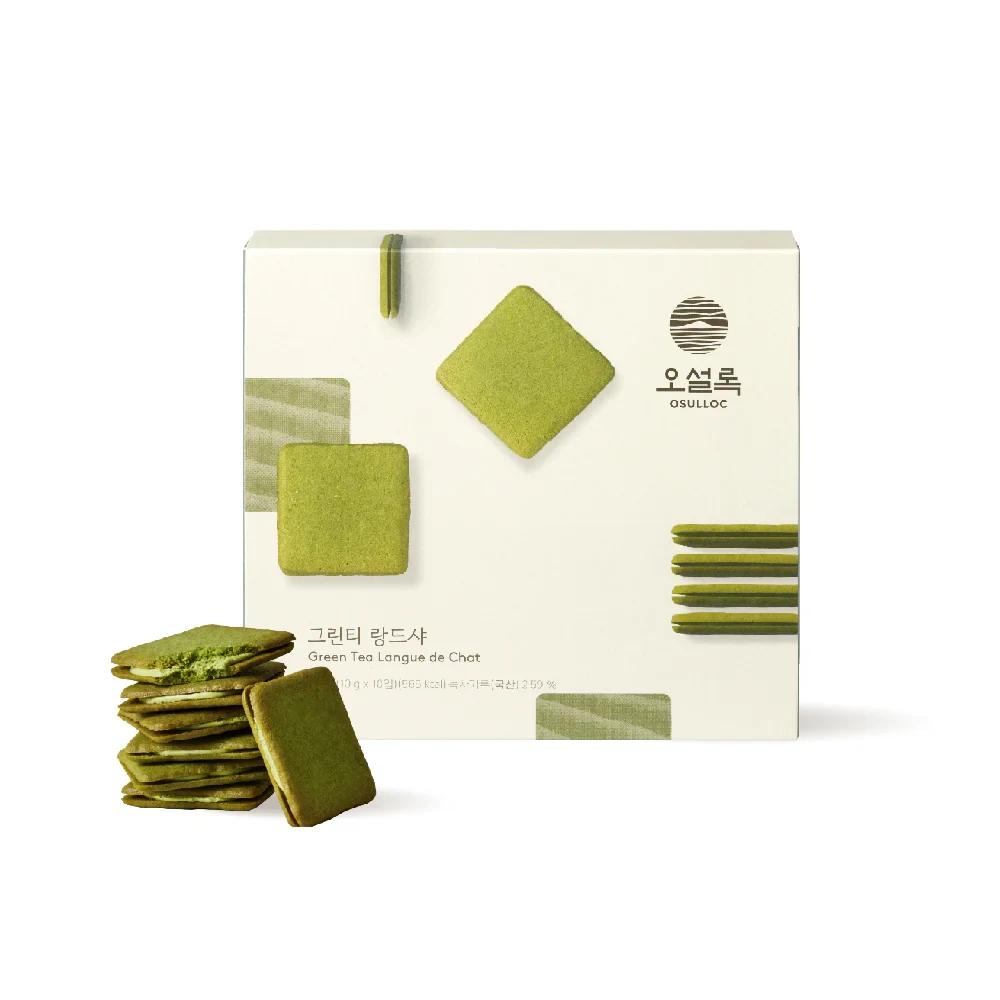 OSULLOC Green Tea Langue De Chat Cookies product image