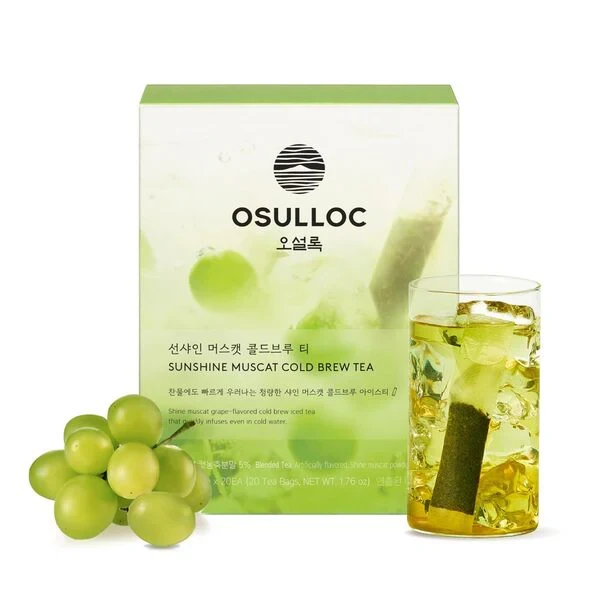 OSULLOC Sunshine Muscat Cold Brew Tea 20-Count