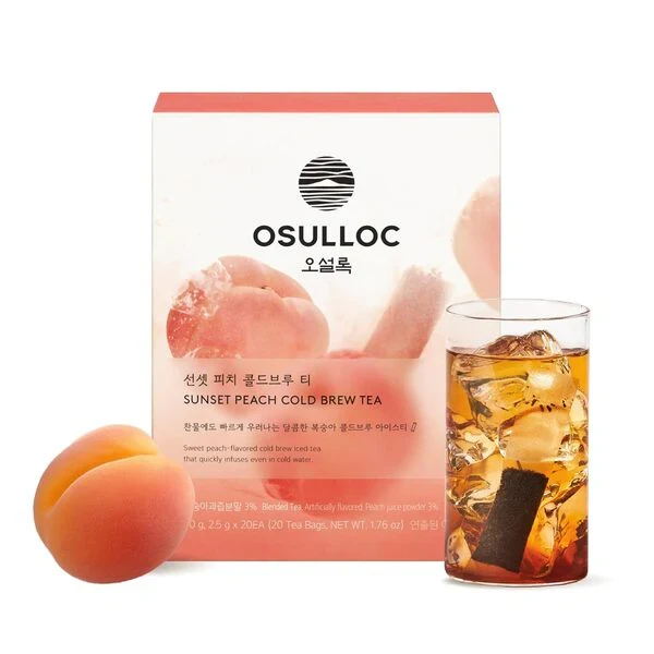 OSULLOC Sunset Peach Cold Brew Tea product image
