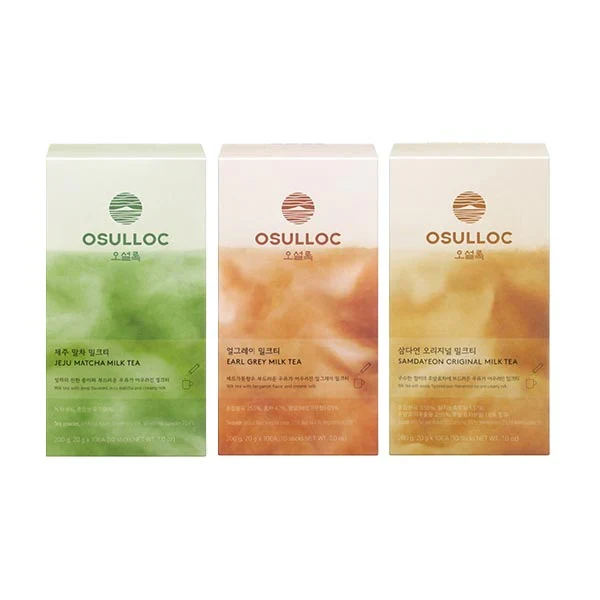 OSULLOC Milk Tea: Samdayeon, Matcha, and Earl Grey product image