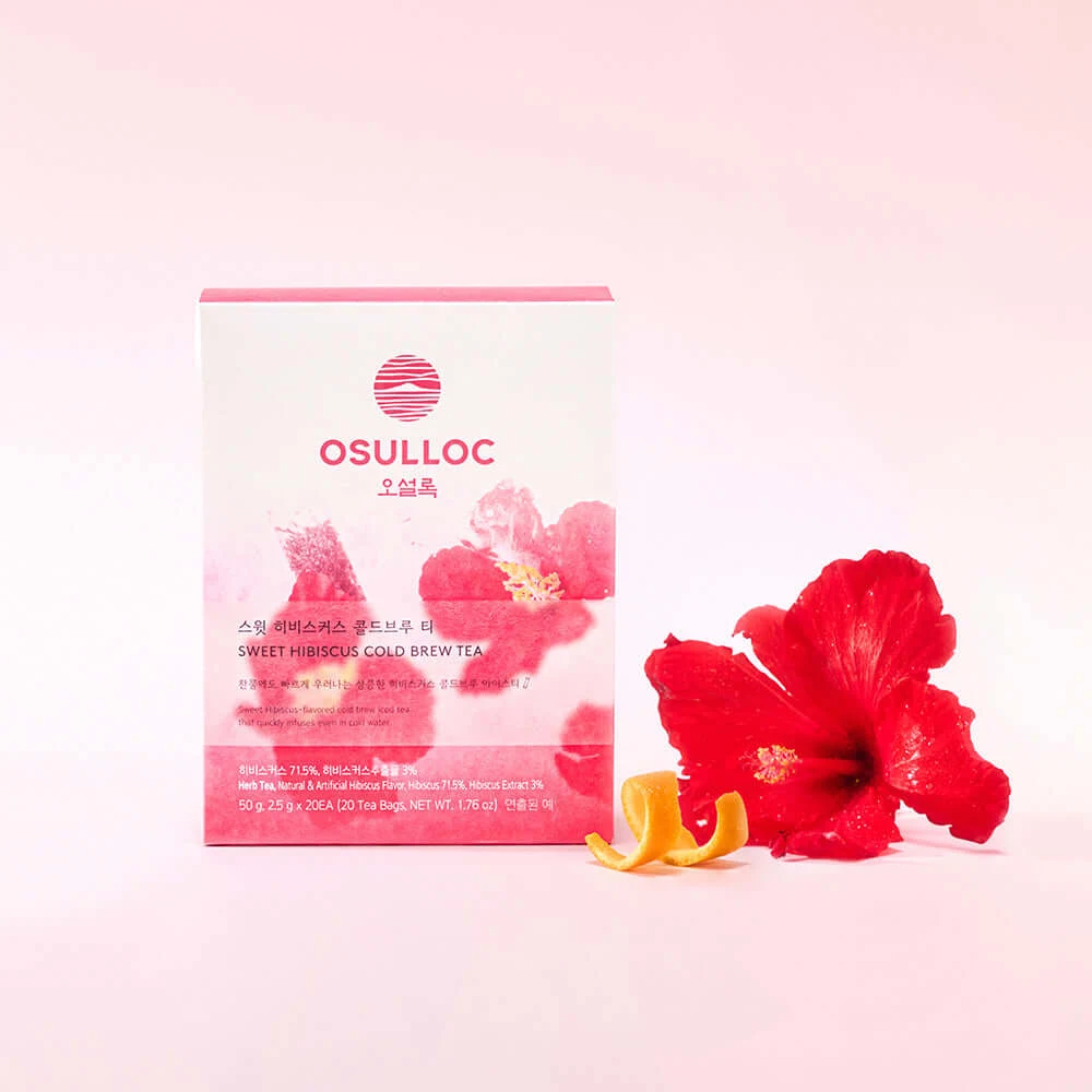 OSULLOC Sweet Hibiscus Cold Brew Tea