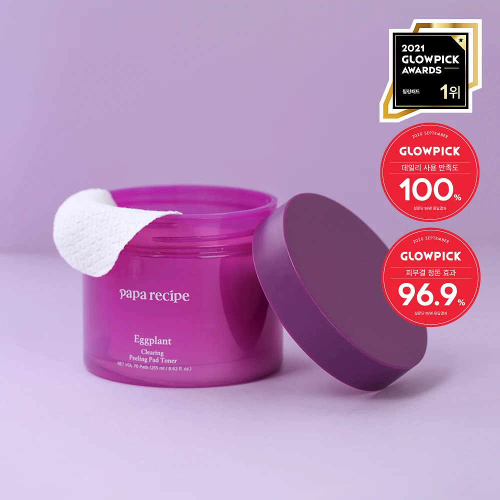 Papa Recipe Eggplant Clearing Peeling Toner Pads product image