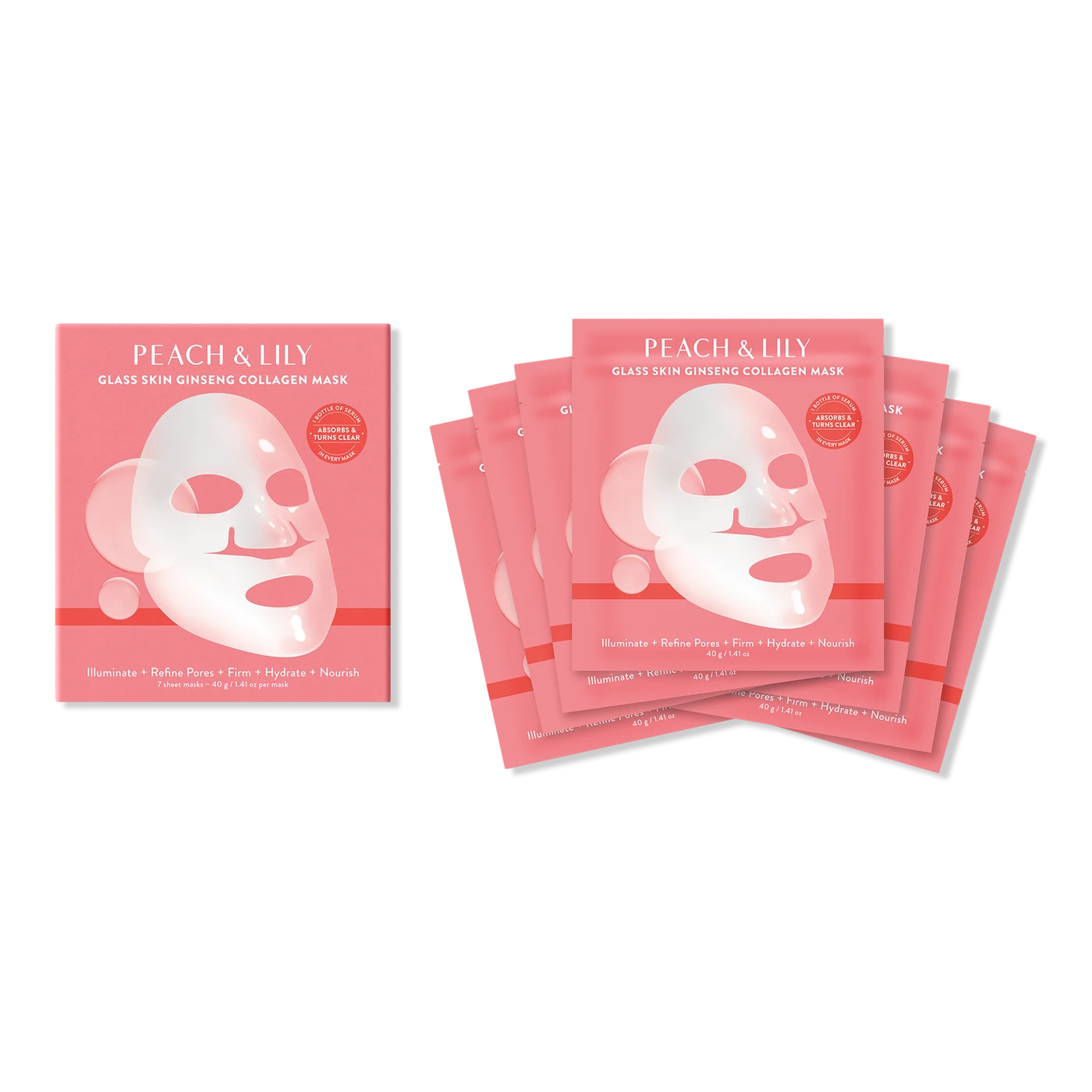 Peach & Lily Glass Skin Ginseng Collagen Mask product image