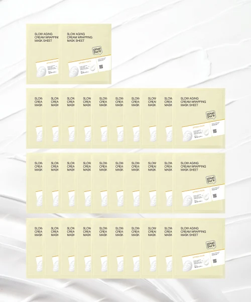 Pixelpure Slow-Aging Cream Wrapping Sheet Mask product image