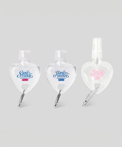 Pleuvoir Heart Keyring Trio product image