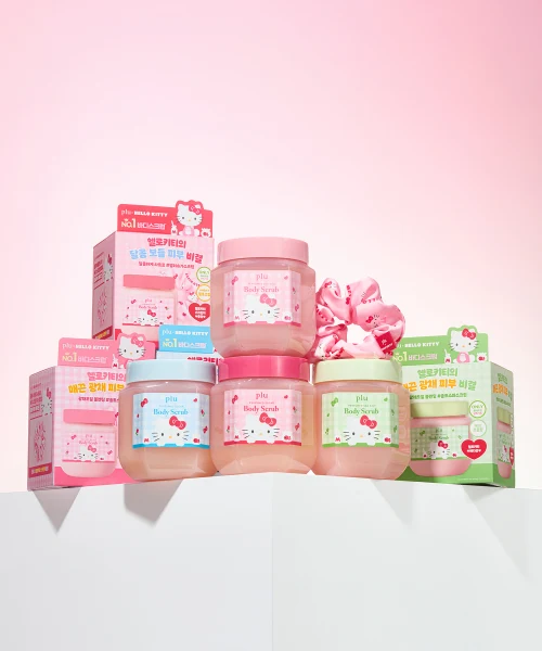 Plu Sanrio Hello Kitty Perfumed Sugar & Sea Salt Body Scrub product image
