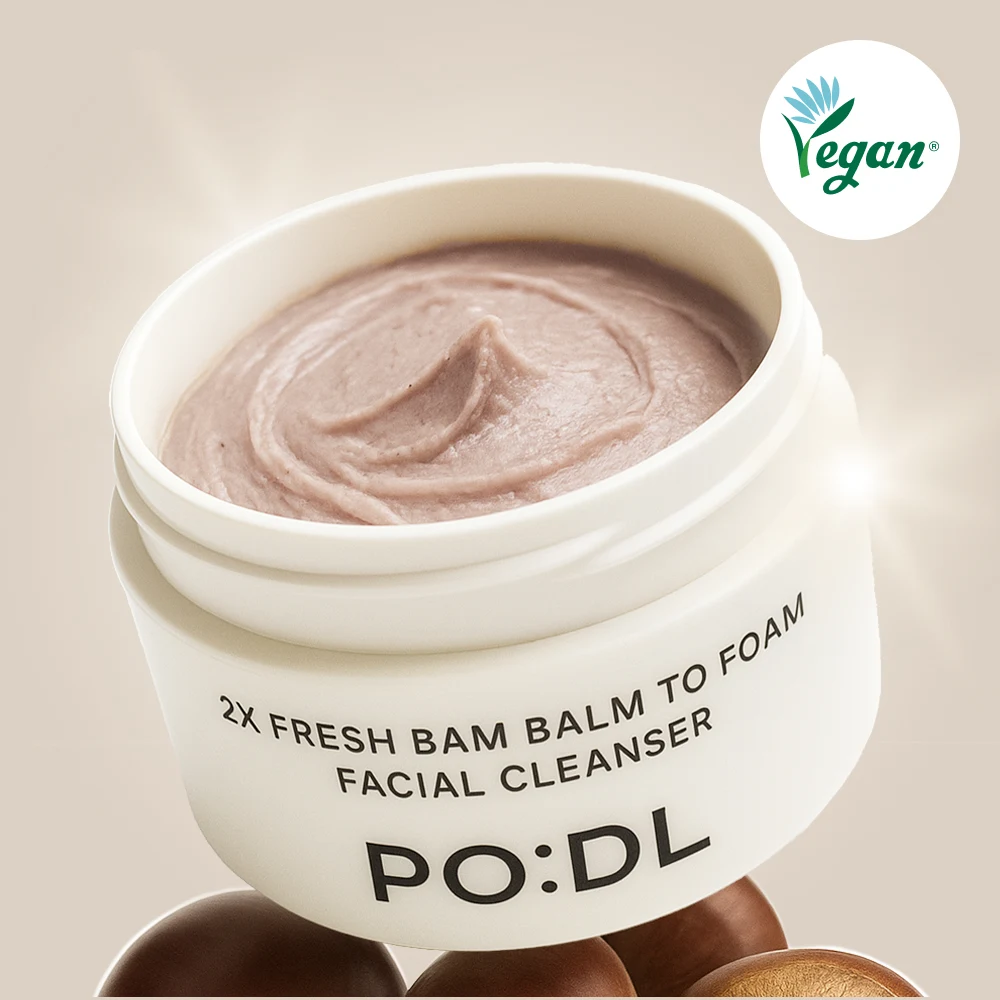 PODL 2X Fresh Bam Balm-to-Foam Facial Cleanser product image