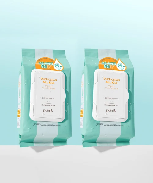 POINT& Deep Clean All-in-One Cleansing Tissue (2-Pack) product image