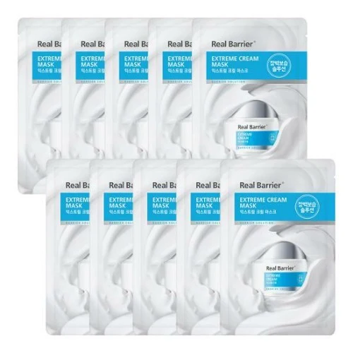 Real Barrier Extreme Cream Sheet Mask 10-Pack product image