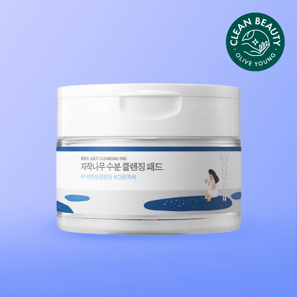 Round Lab Birch Juice Cleansing Pad Sheets