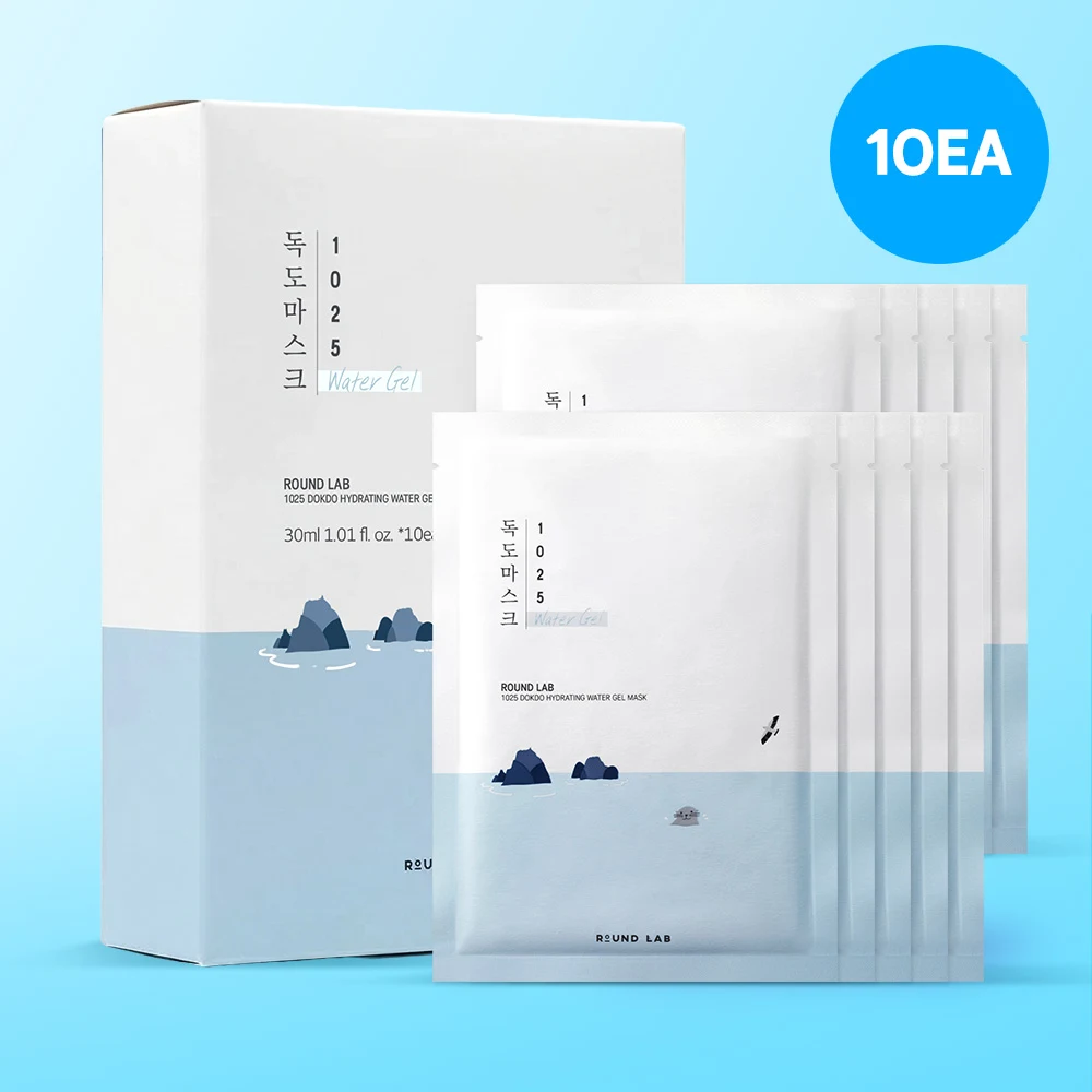 Round Lab Dokdo Hydrating Water Gel Sheet Mask 10-Pack product image