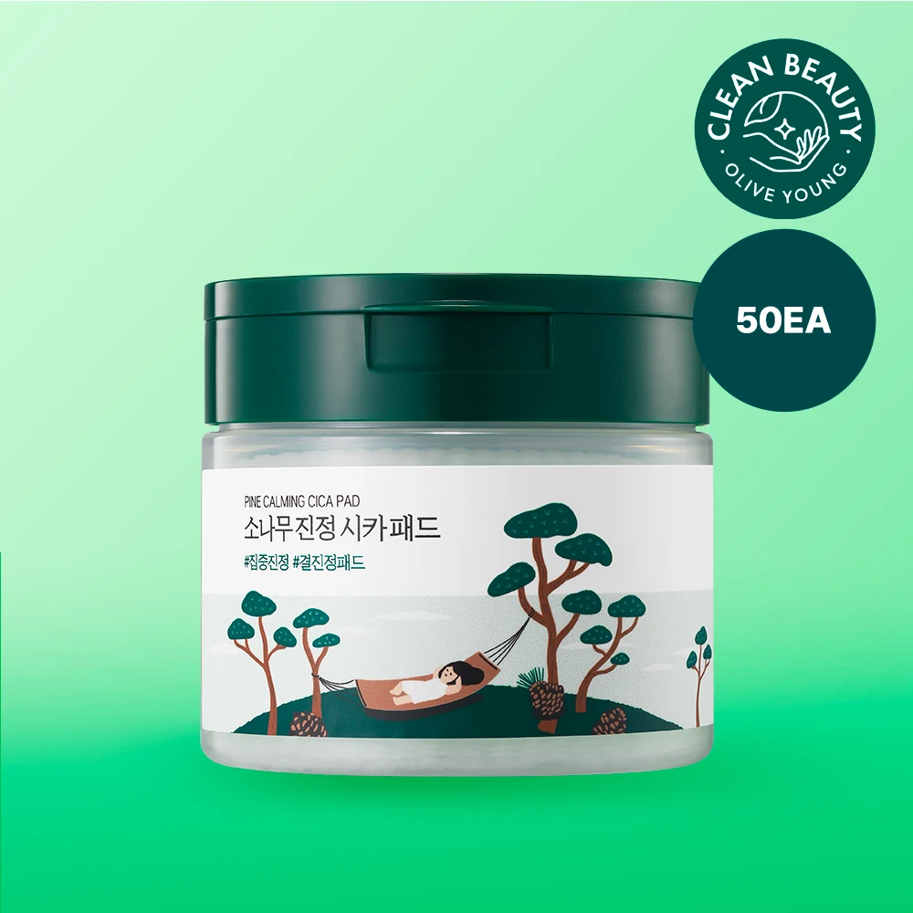 Round Lab Pine Calming Cica Toner Pads