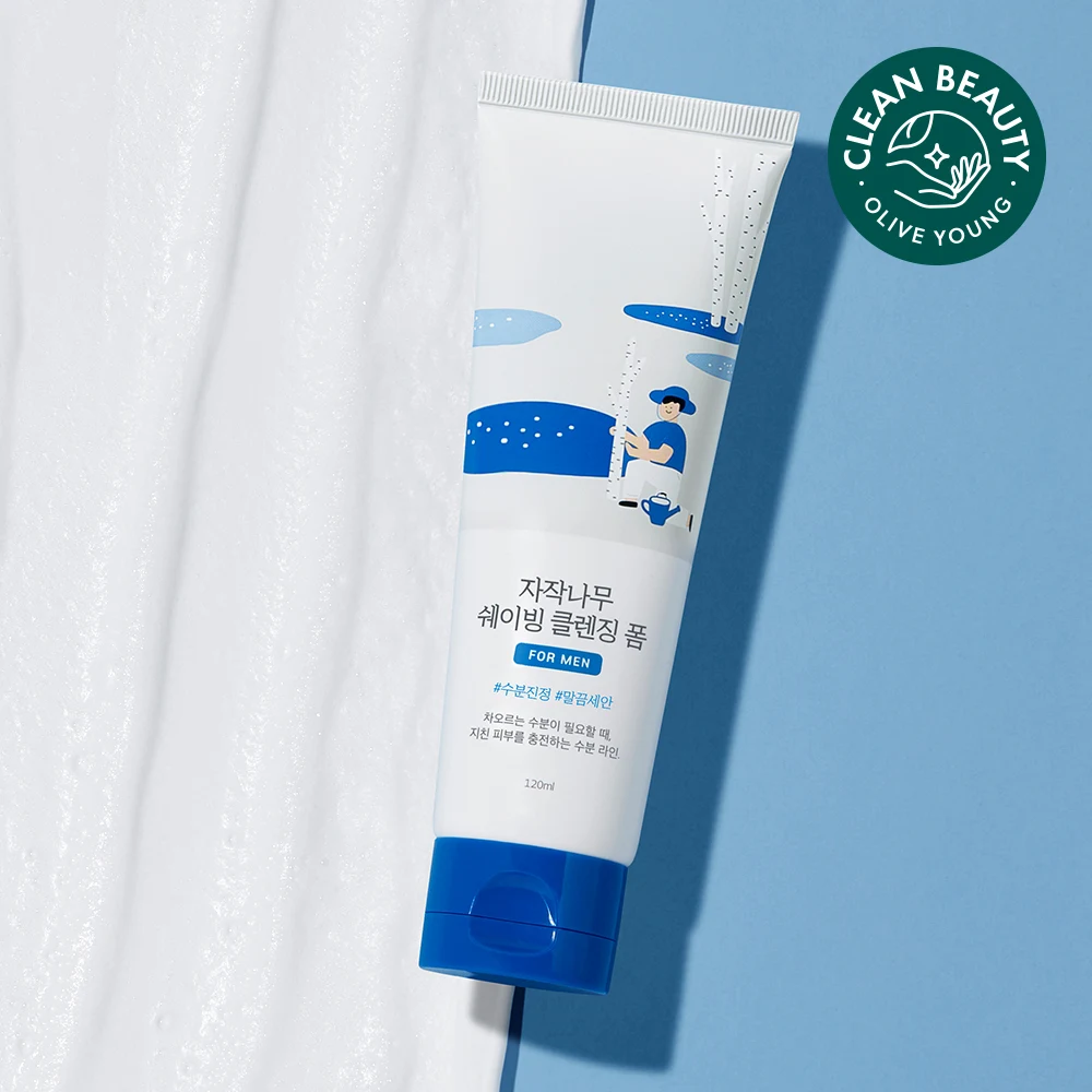 Round Lab For Men Birch Juice Shaving Cleansing Foam product image
