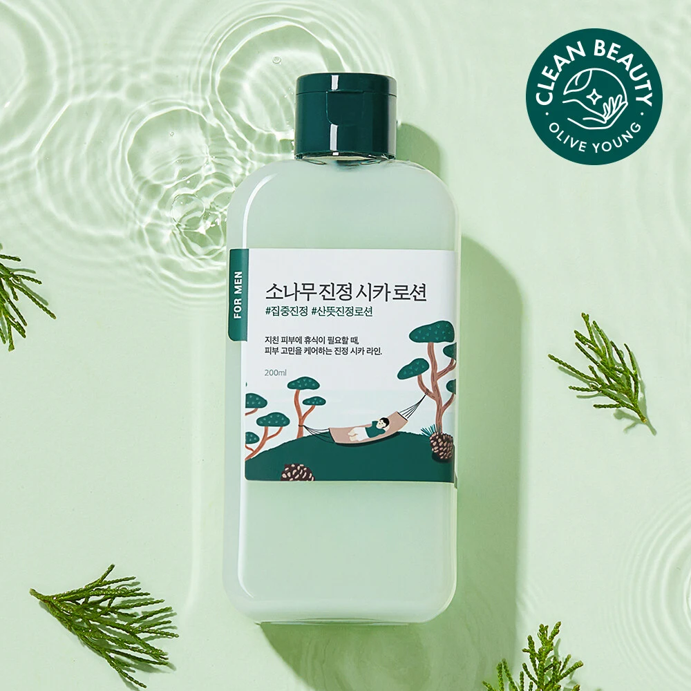 Round Lab For Men Pine Calming Cica Lotion