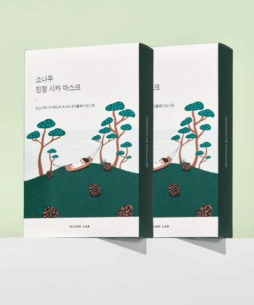 Round Lab Pine Tree Soothing Cica Sheet Mask