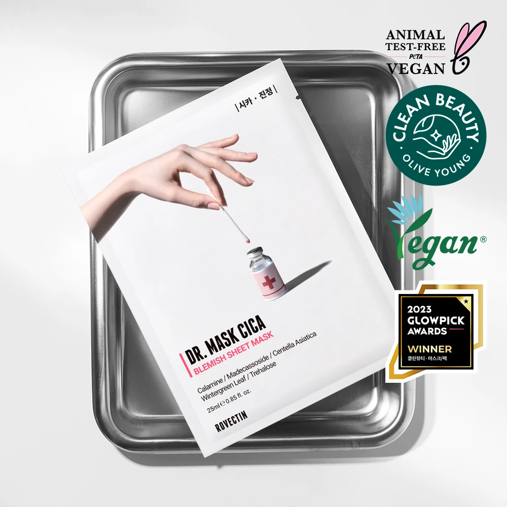 Rovectin Dr. Mask Cica Single Sheet Mask
