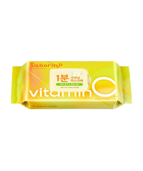 Saborino Morning Facial Sheet Mask Vitamin C product image