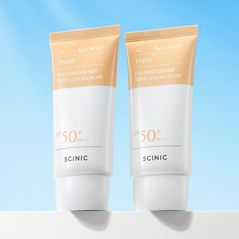 SCINIC Enjoy Foundation Skip Tone-Up Sun Cream Duo product image