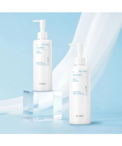 SCINIC The Simple Daily Lotion Jumbo Duo
